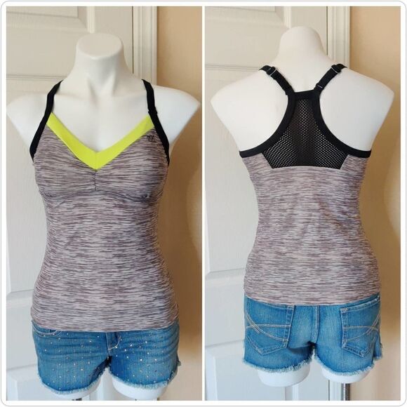 ZeroXposur space-dyed racerback tankini top sz 6 - Picture 4 of 15